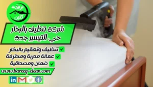 شركة تنظيف بالبخار حي التيسير جدة