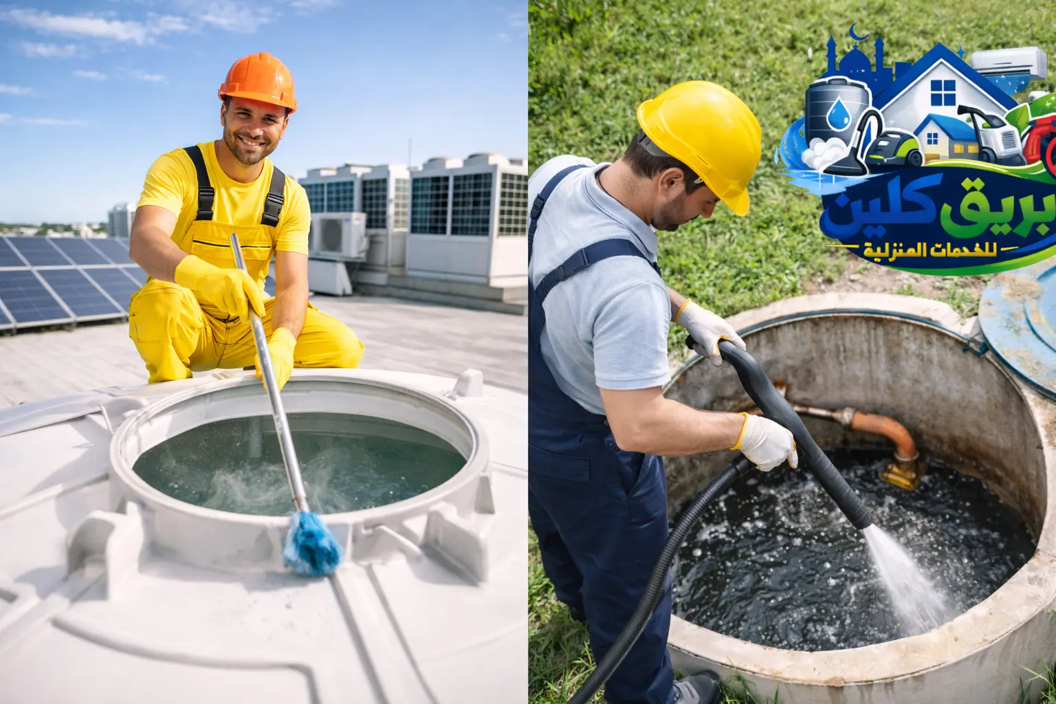 تنظيف خزانات