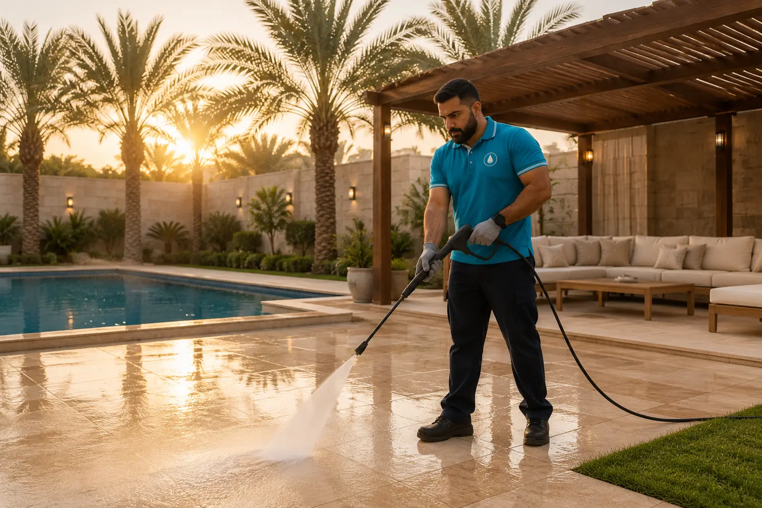 تنظيف الاستراحات — بريق كلين