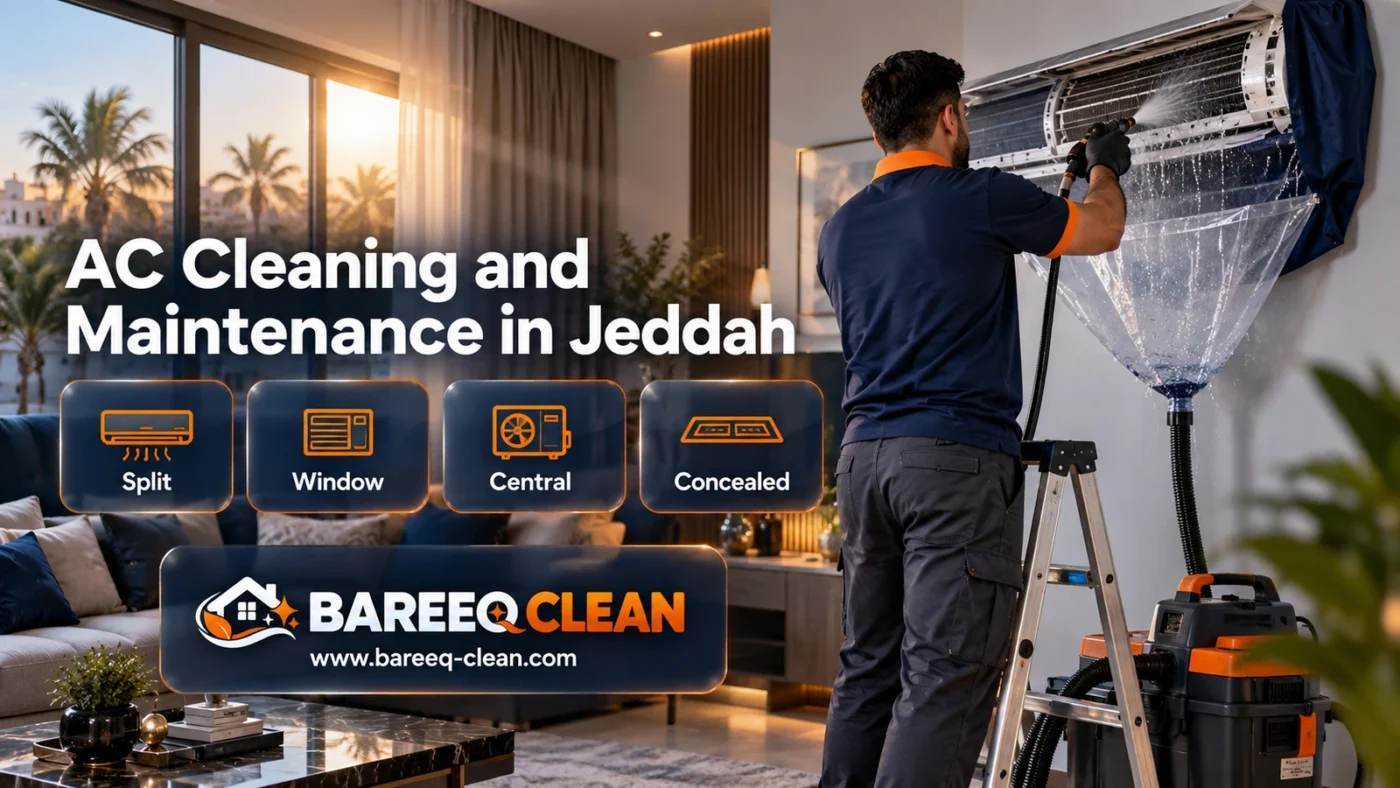 AC Cleaning and Maintenance in Jeddah | Split, Window