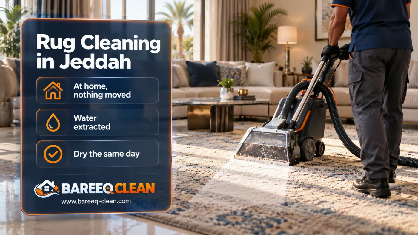 Rug Cleaning in Jeddah | Rugs and Carpets Cleaned at Home