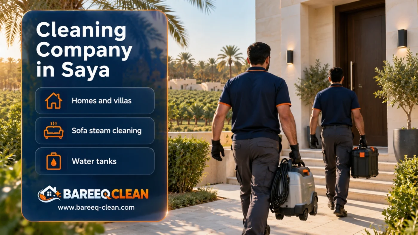 Cleaning Company in Saya | Homes, Sofas and Tanks