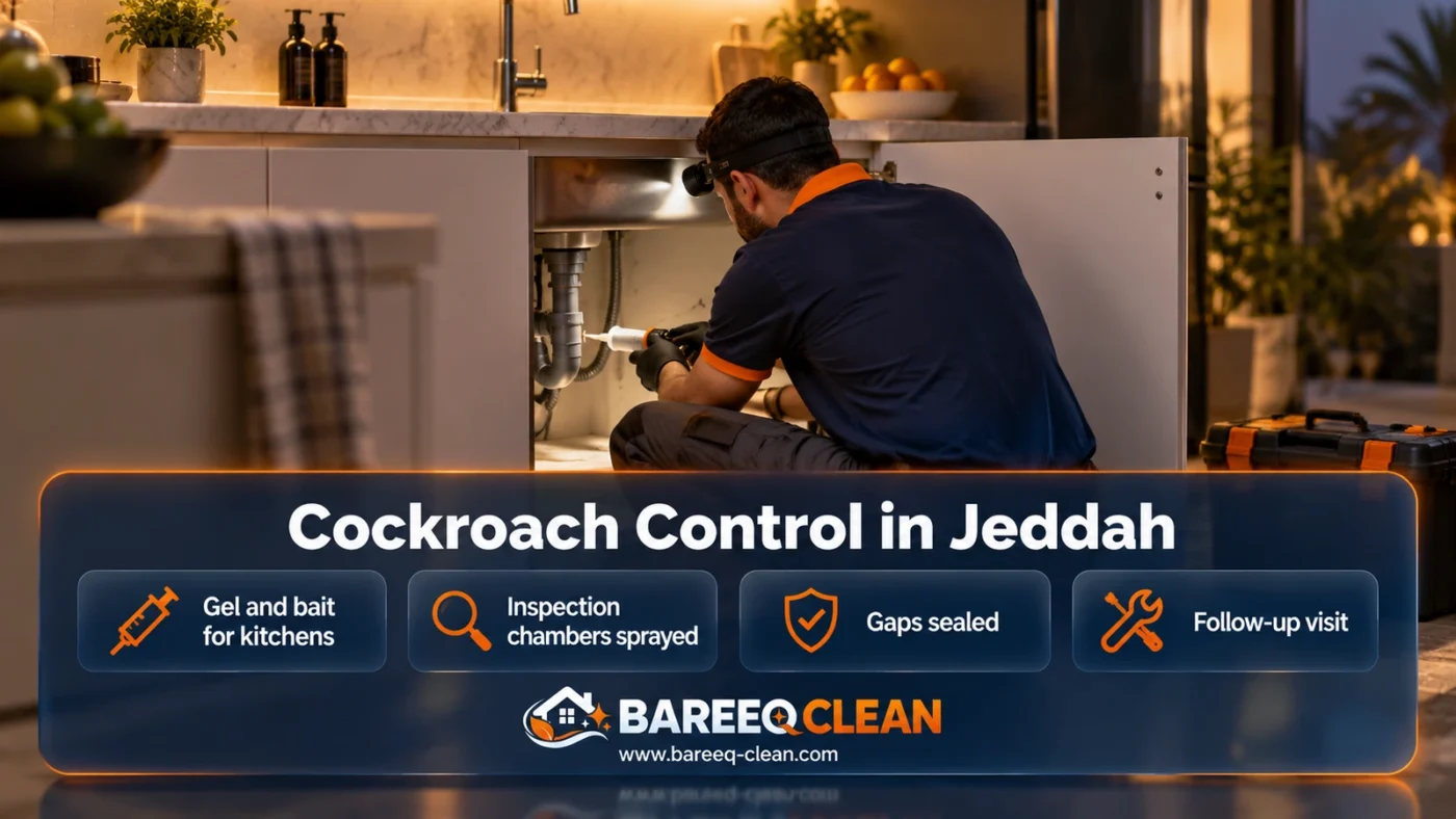 Cockroach Control in Jeddah | Getting Rid of Cockroaches