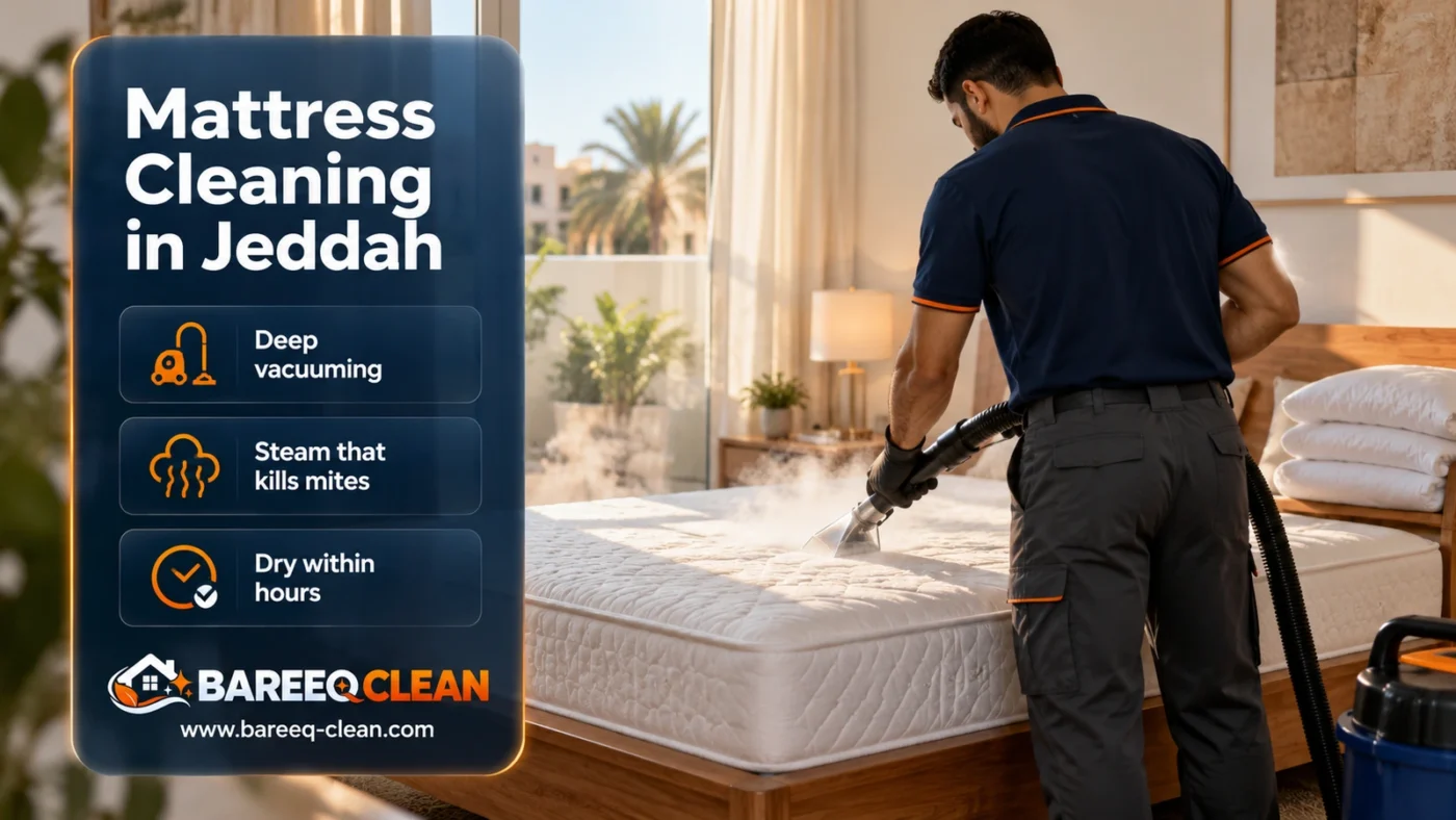 Mattress Cleaning in Jeddah | Steam Cleaning and Disinfection