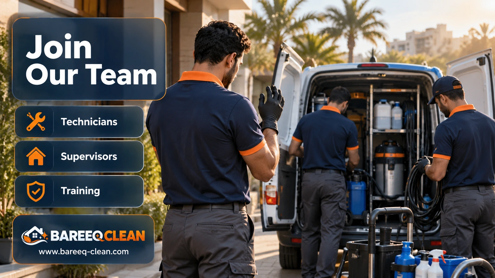 Join Our Team | Bareeq Clean Home Services