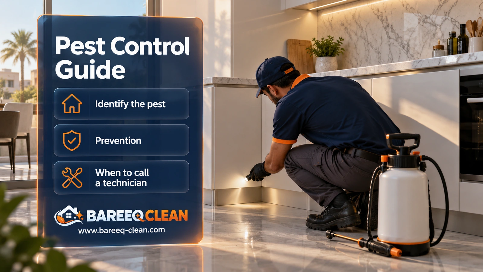 Pest Control Guide | Bareeq Clean Home Services