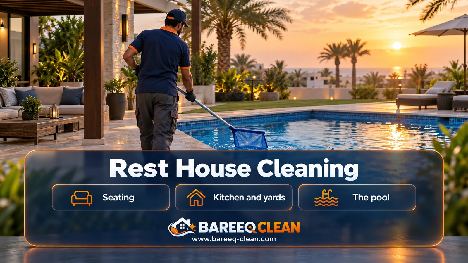 Rest House Cleaning | Bareeq Clean Home Services