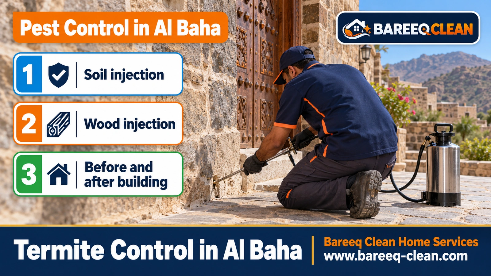 Termite control in Al Baha
