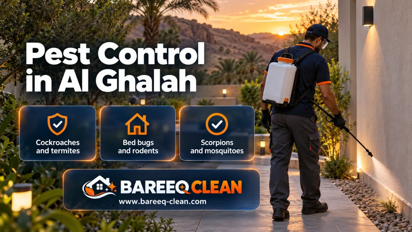 Pest Control in Al Ghalah | Spraying, Cockroaches, Termites