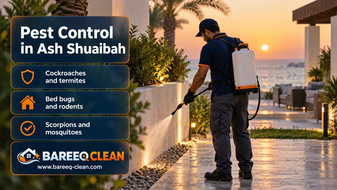 Pest Control in Ash Shuaibah | Spraying, Cockroaches, Termites