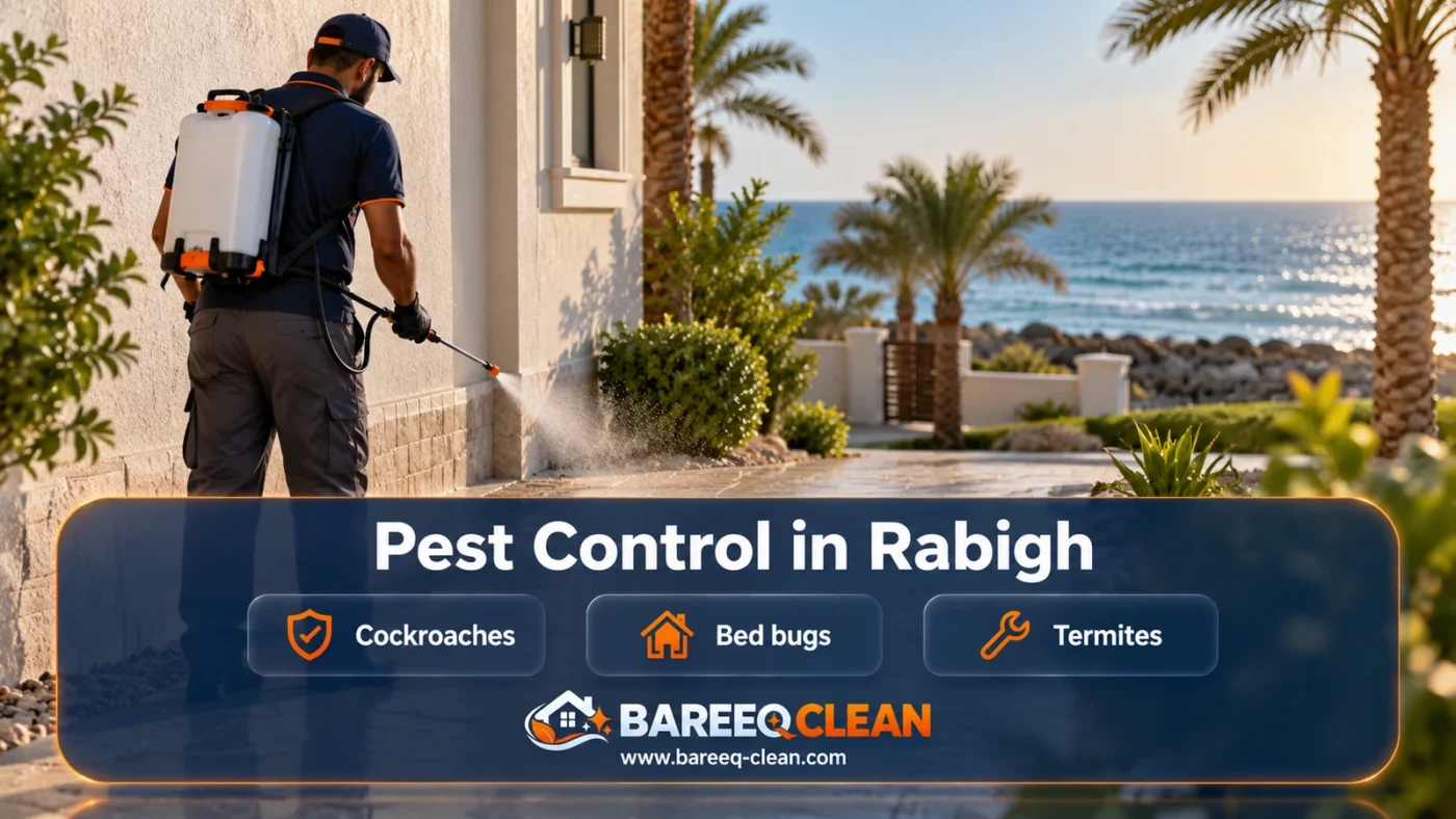 Pest Control in Rabigh | Spraying, Cockroaches, Bed Bugs