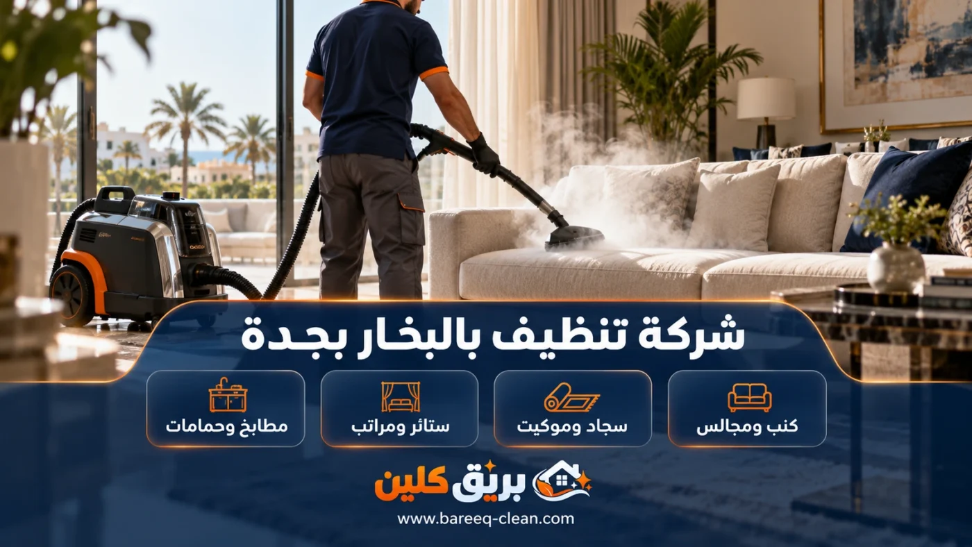 شركة تنظيف بالبخار بجدة | كنب ومجالس وسجاد وستائر