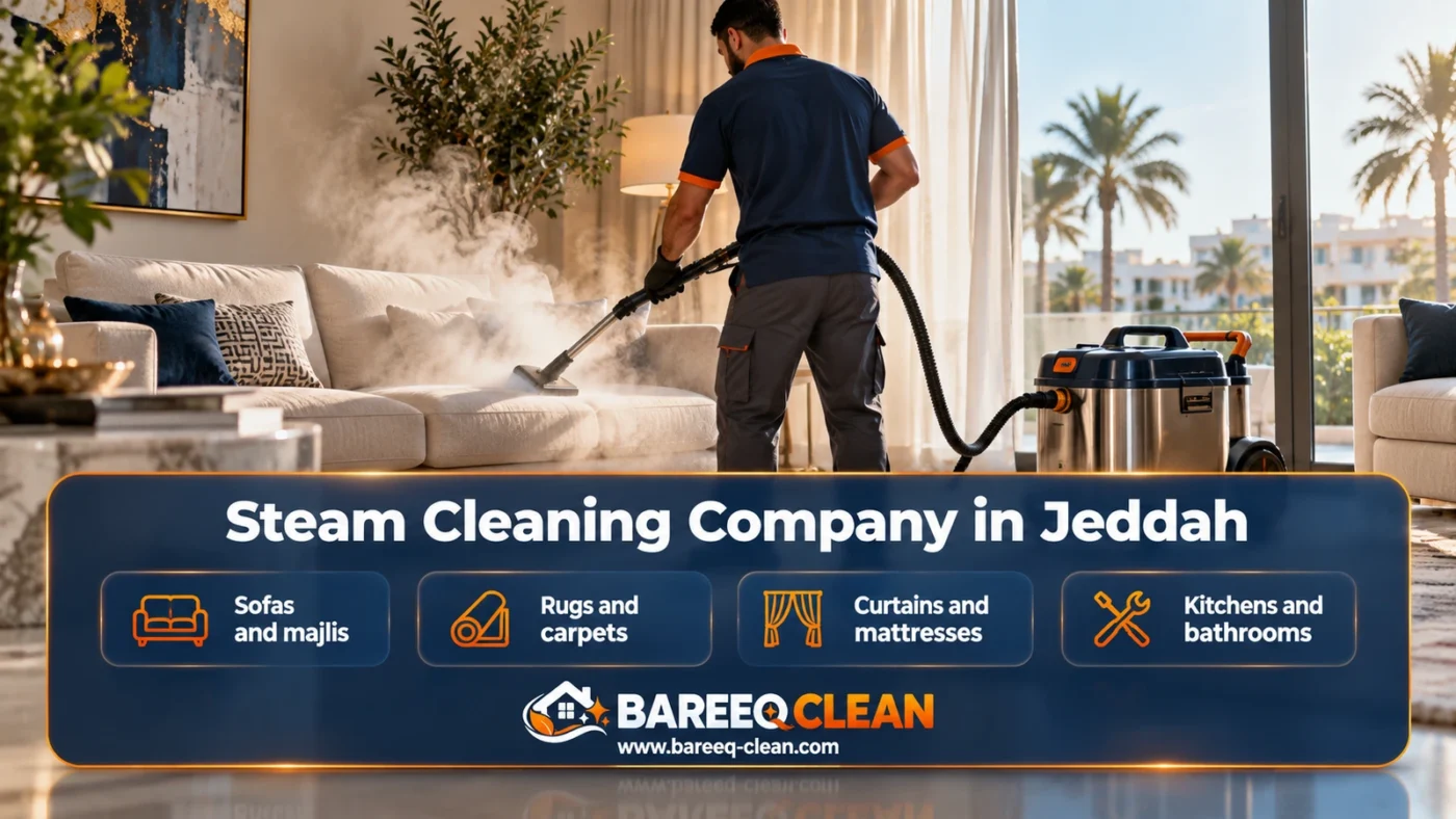 Steam Cleaning Company in Jeddah | Sofas, Carpets, Curtains