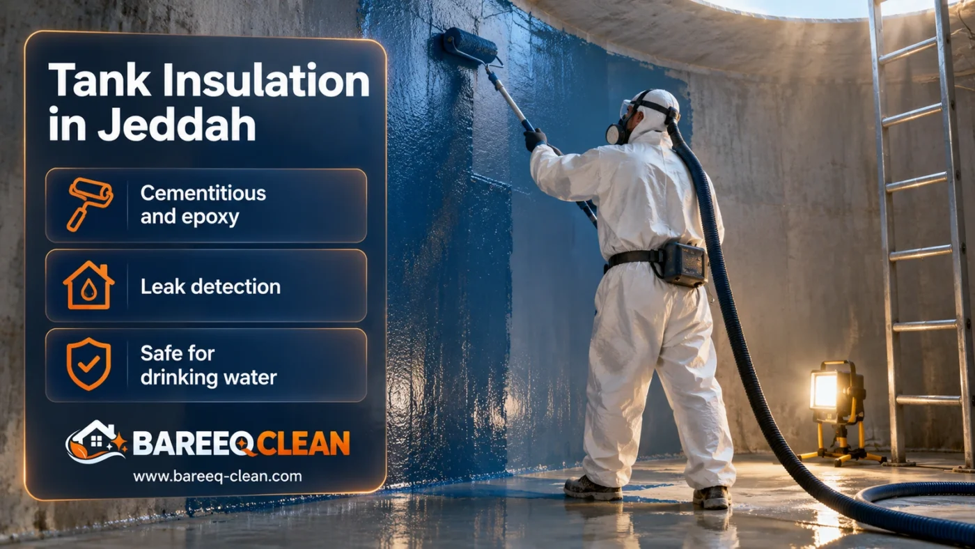 Tank Insulation in Jeddah | Tank Sealing and Leak Detection