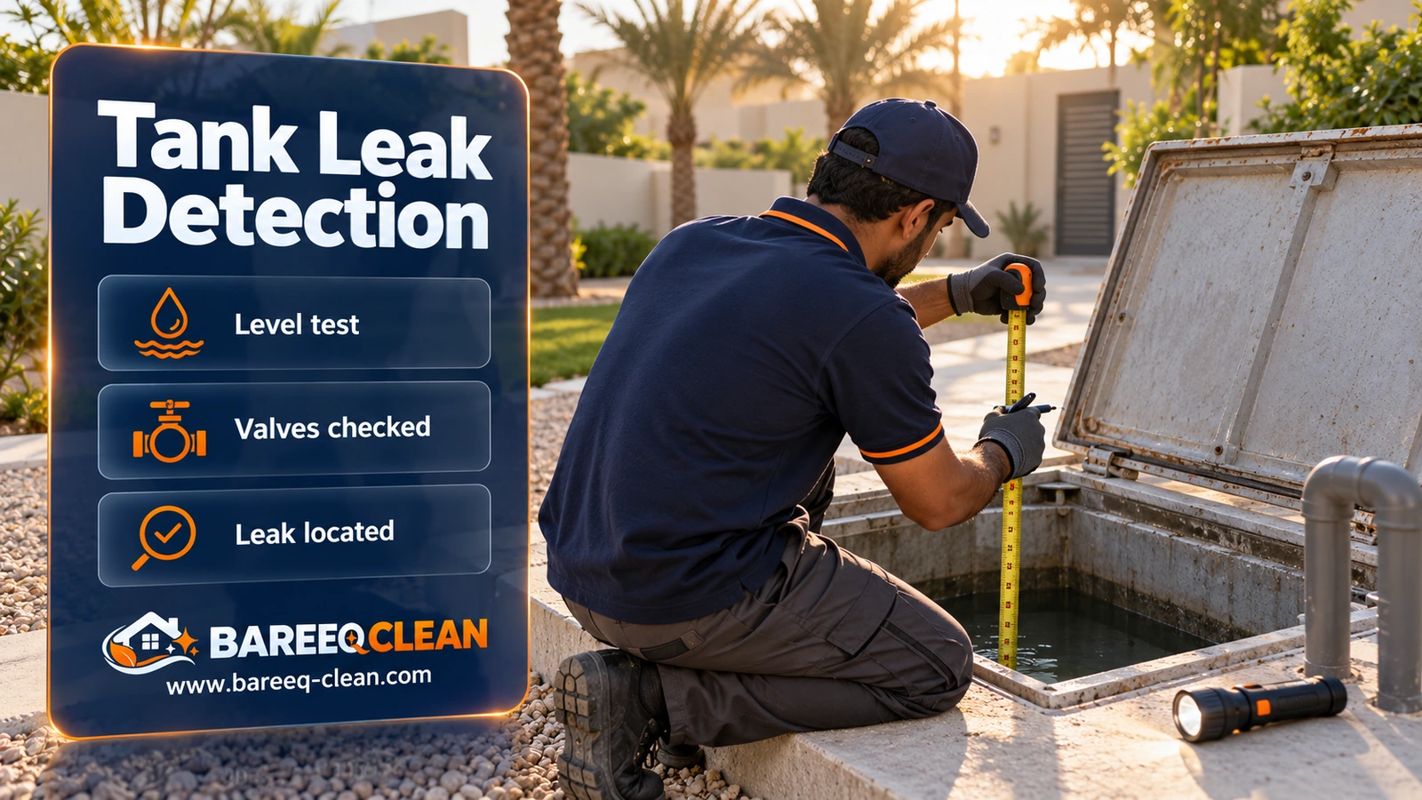 Detecting leaks in a ground tank