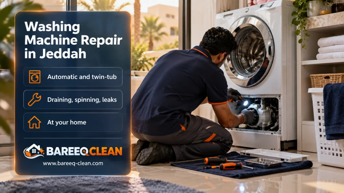 Washing Machine Repair in Jeddah | Automatic and Twin-Tub