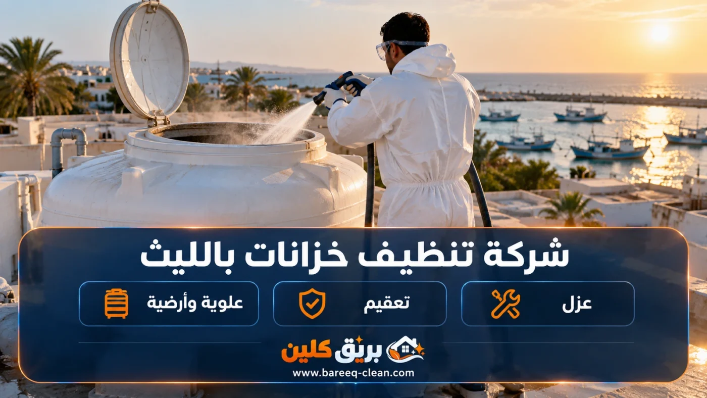 شركة تنظيف خزانات بالليث | غسيل وتعقيم وعزل