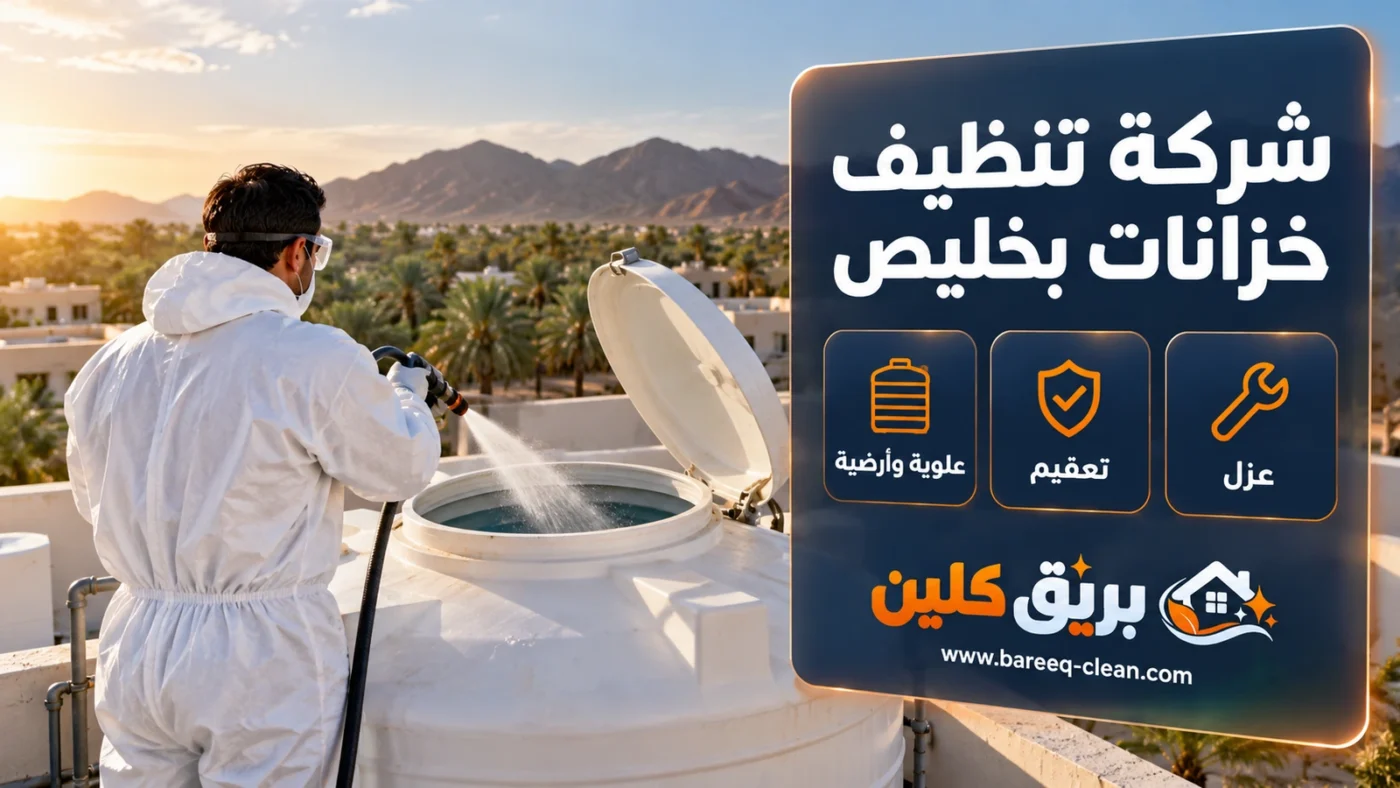 شركة تنظيف خزانات بخليص | غسيل وتعقيم وعزل