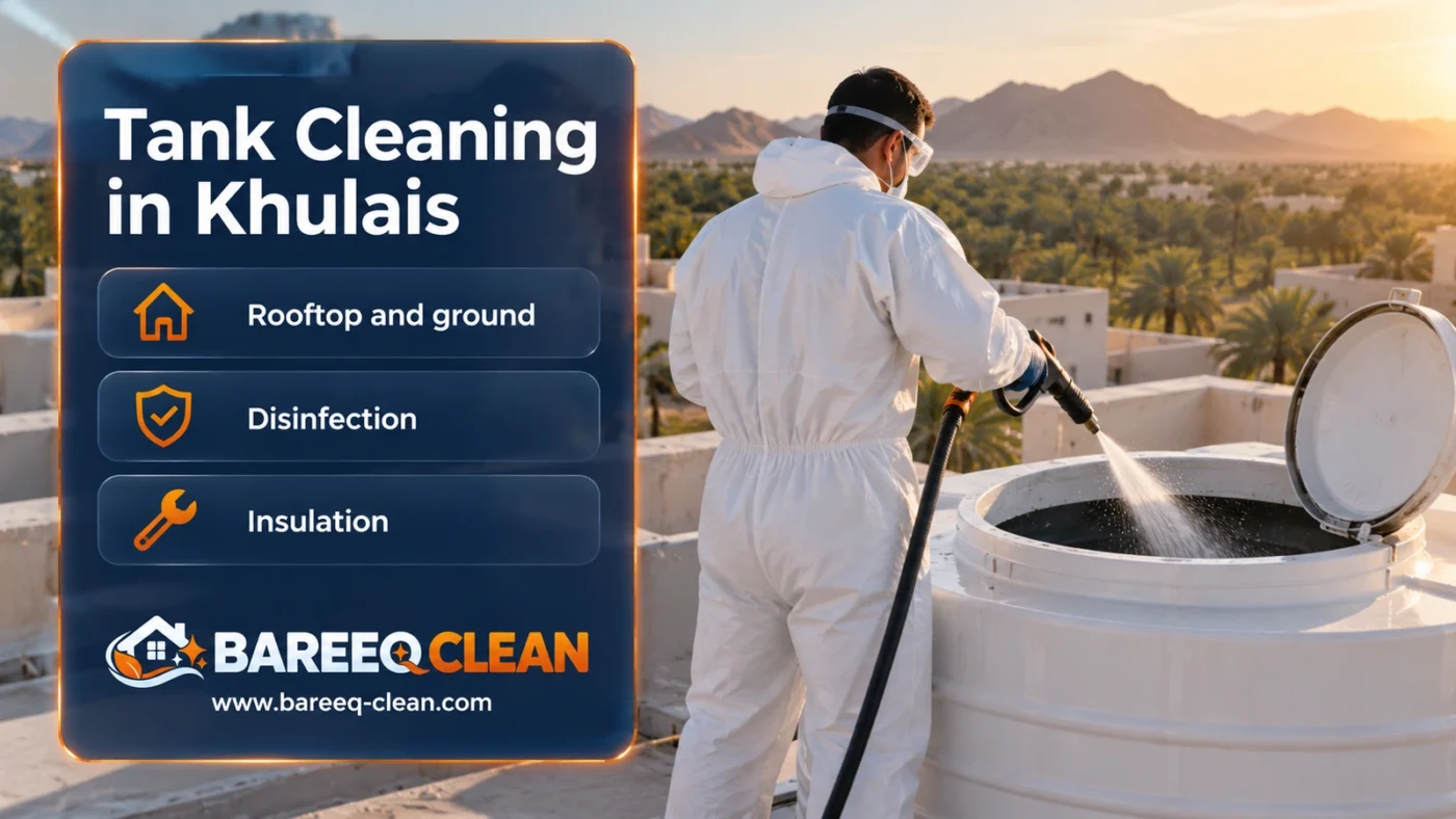 Water Tank Cleaning in Khulais | Washing and Insulation