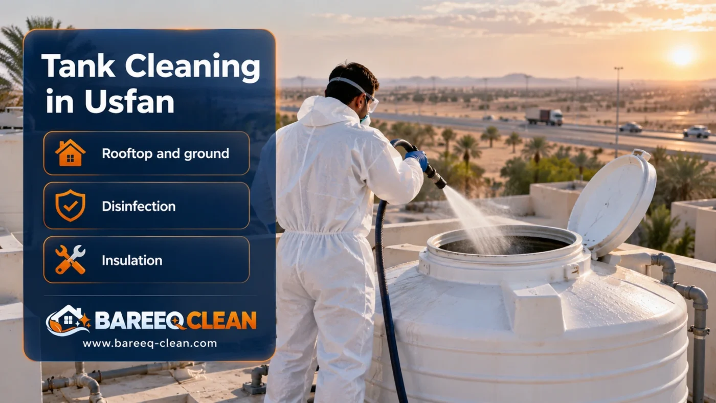 Water Tank Cleaning in Usfan | Washing and Insulation
